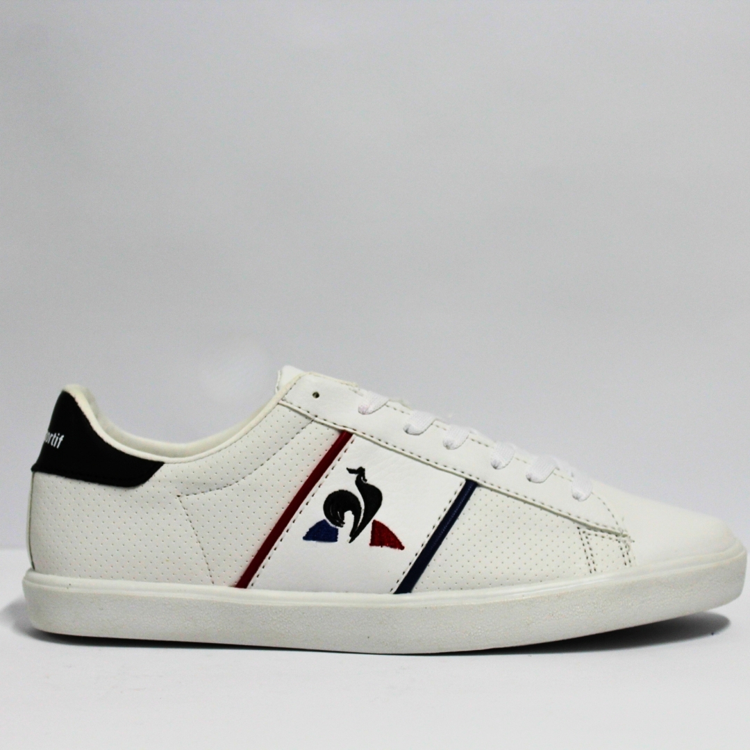 Paquete de 6 pares de Tenis blancos para hombre | Marca Le coq sportif