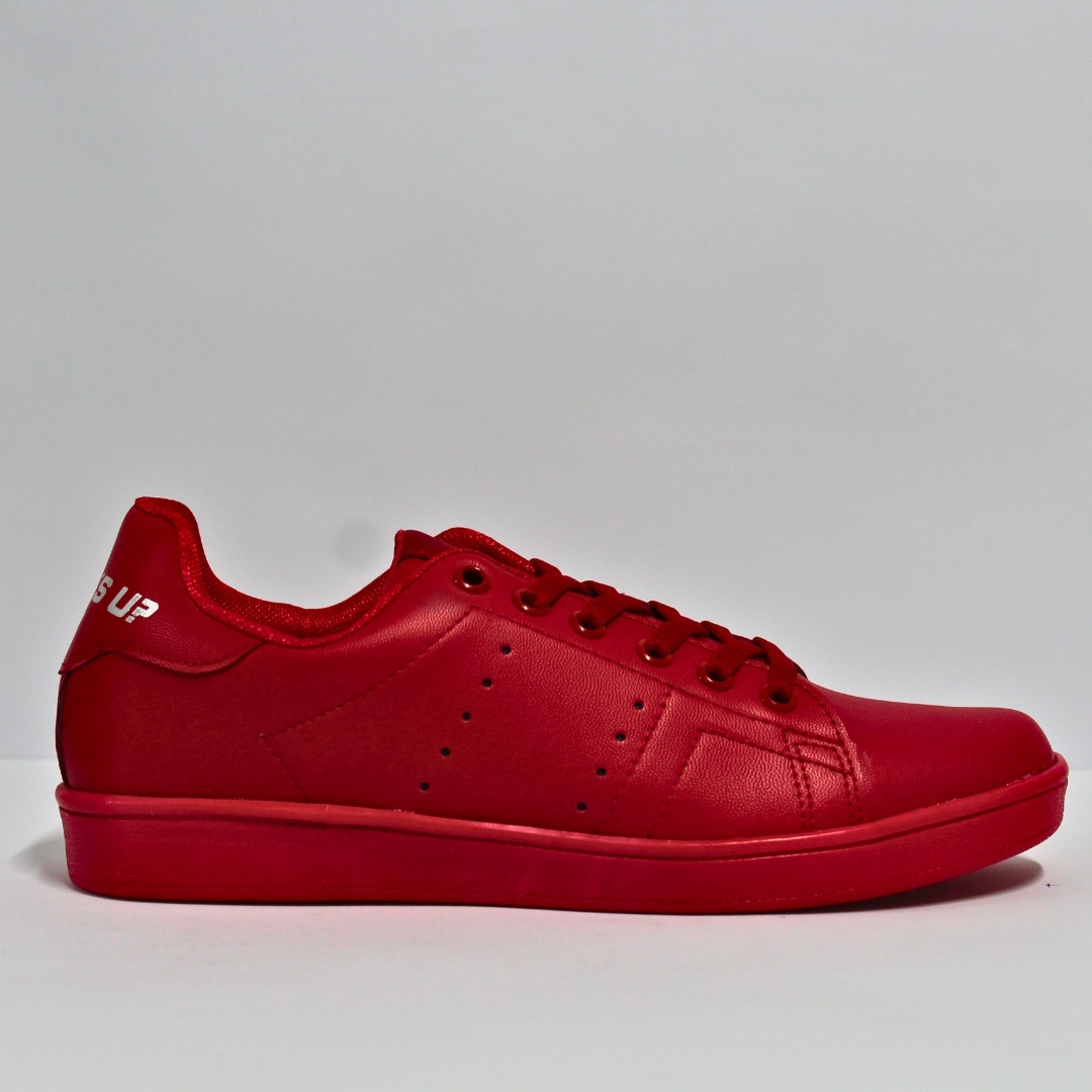 Paquete 6 pares de Tenis casuales rojos para hombre | Marca Whats up