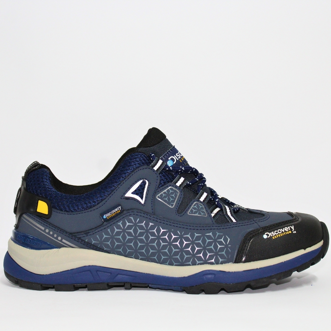 Paquete 6 pares de Tenis para senderismo azules para hombre | Marca Discovery