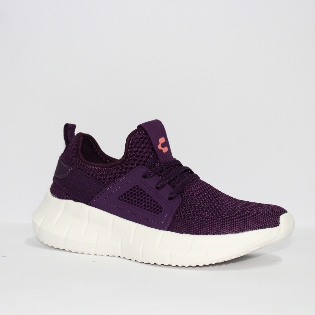 Paquete 6 pares de Tenis deportivo morado para mujer | Marca Charly