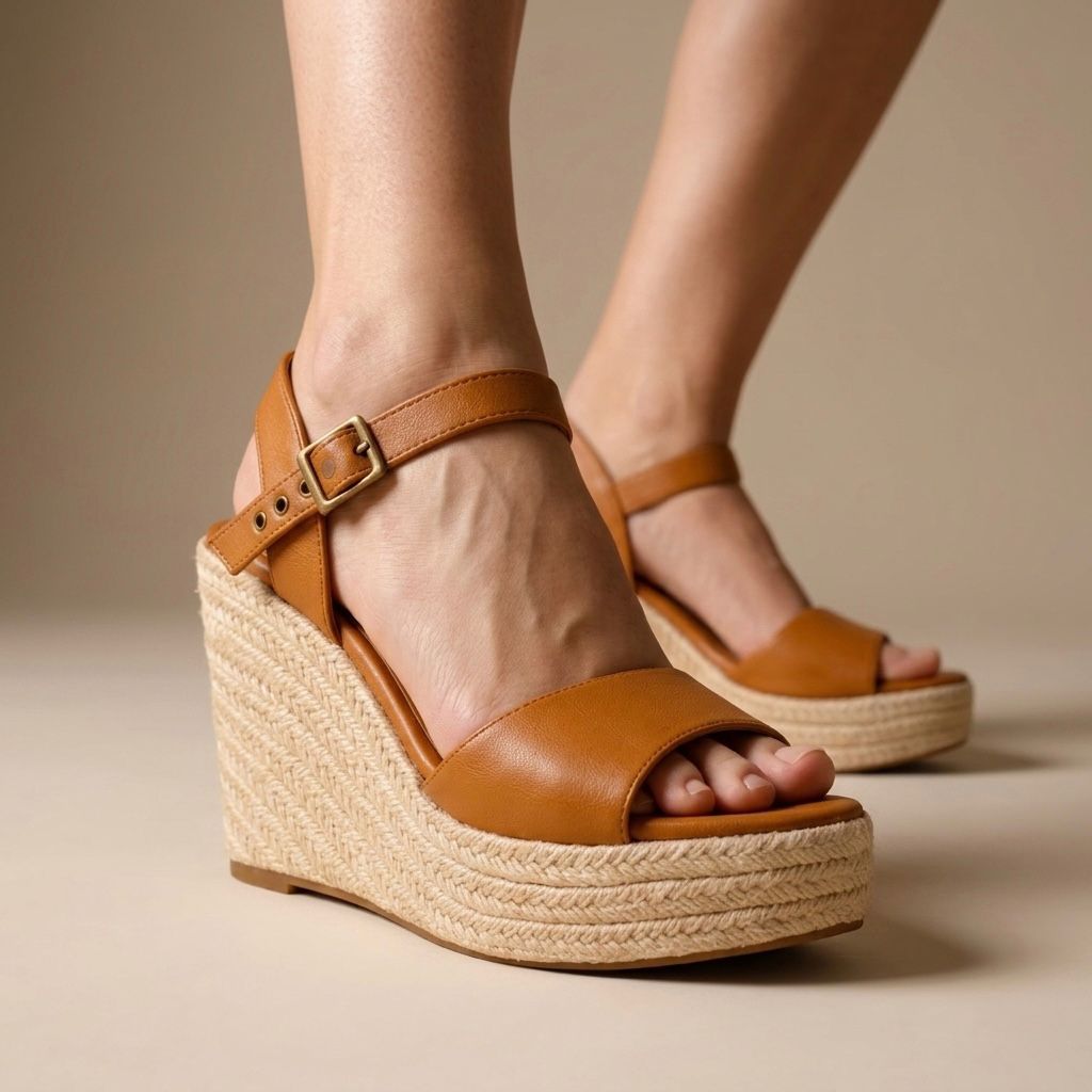XTI | PAQUETE DE 6 PARES DE HUARACHE MUJER COLOR CAMEL