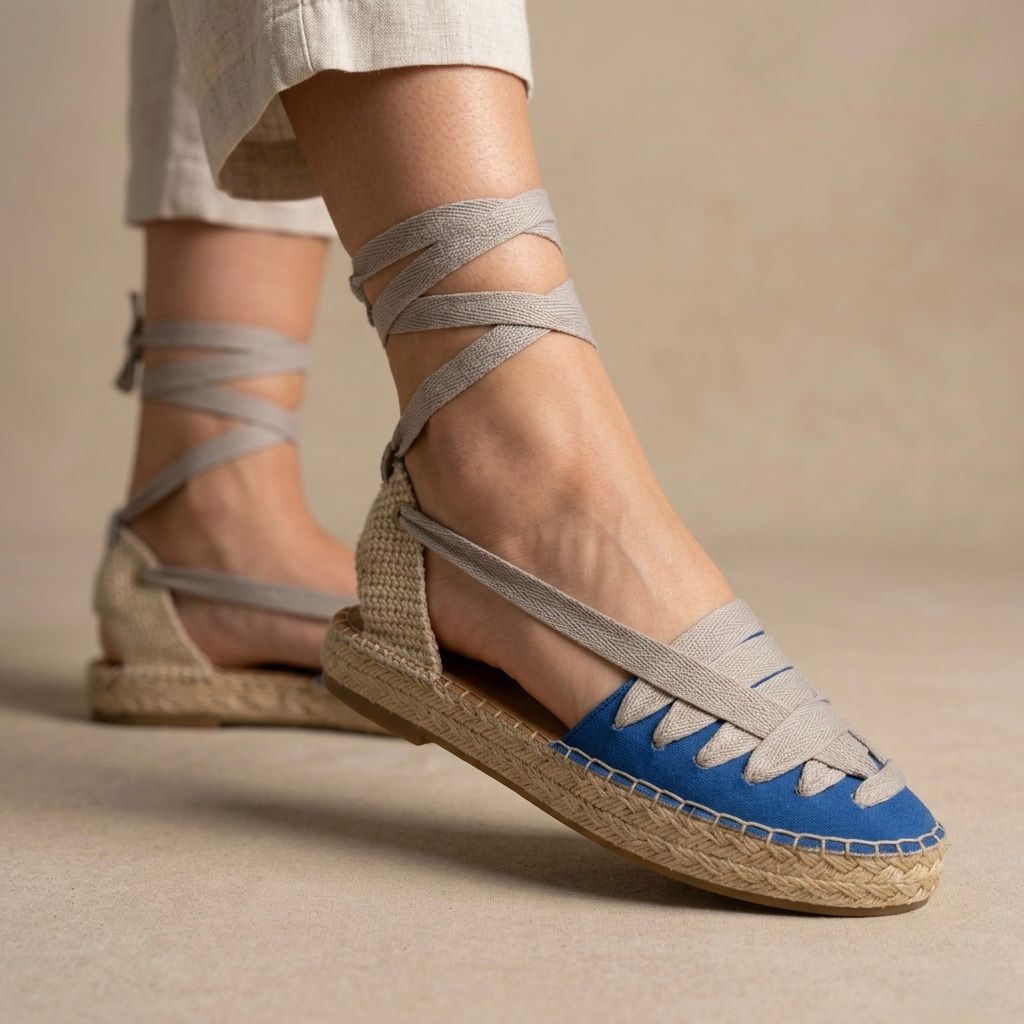 XTI | PAQUETE DE 6 PARES DE ALPARGATA MUJER COLOR AZUL